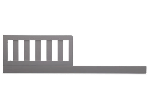 Delta Children Grey (026) Daybed Rail & Toddler Guardrail Kit, Front View a2a