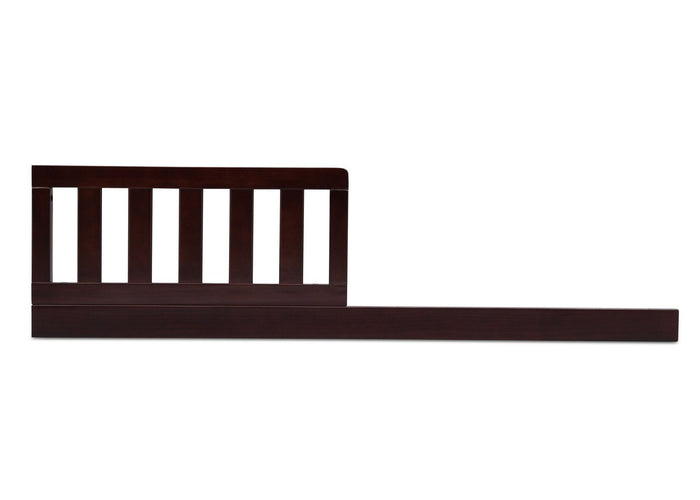 Delta Children Dark Chocolate (207) Daybed Rail & Toddler Guardrail Kit, Front View b2b