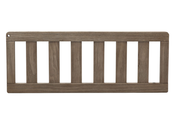 Serta Daybed/Toddler Guardrail Kit (703725) Rustic Whitewash (112ST) Front View a2a