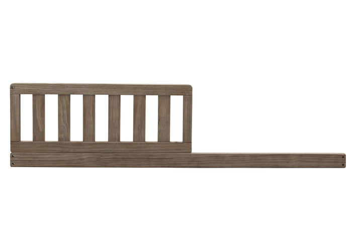 Serta Daybed/Toddler Guardrail Kit (703725) Rustic Whitewash (112ST) Front View a0a