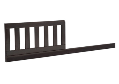 Delta Children Dark Chocolate (207) Daybed/Toddler Guardrail Kit (W102725), Toddler Bed Rail Right Facing, c2c