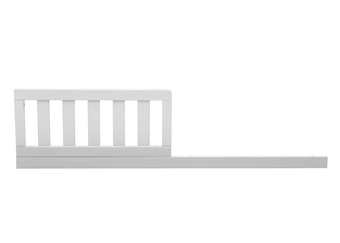 White wooden crib on a white background
