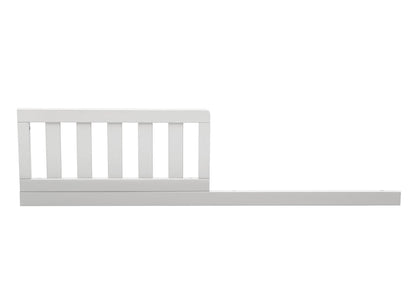 White wooden crib on a white background