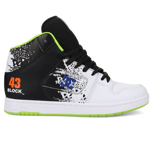 DC Ken Block 43i Manteca High - Black/White/Green