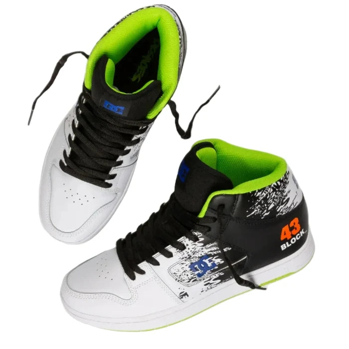 DC Ken Block 43i Manteca High - Black/White/Green