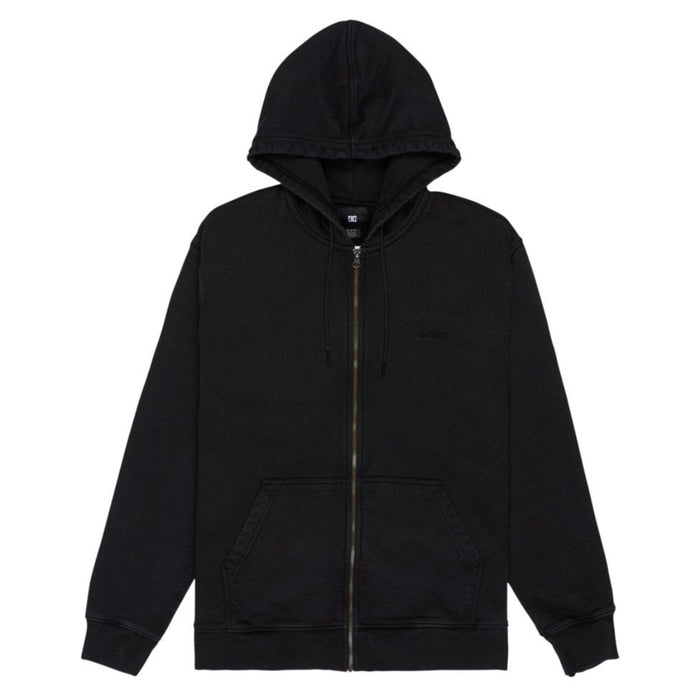 DC Lowcase Zip Hoodie - Washed Black