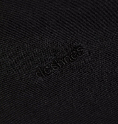 DC Lowcase Zip Hoodie - Washed Black