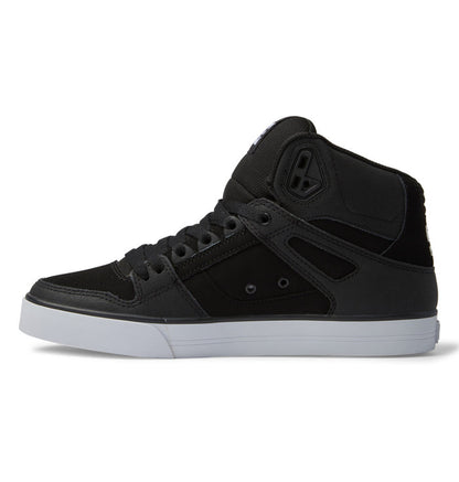 DC Pure High-Top WC - Black/Black/White