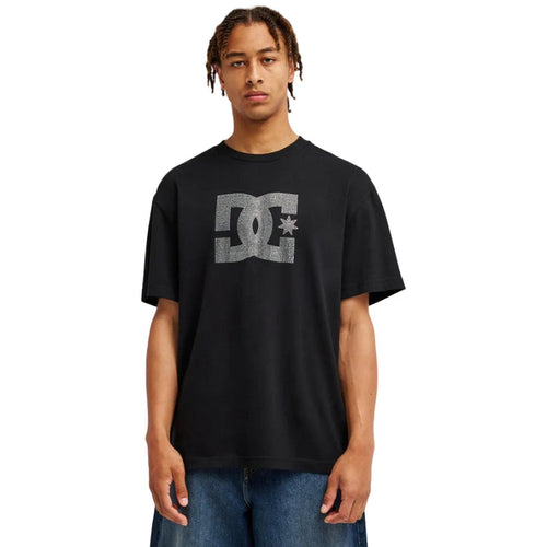 DC Strass Star T-Shirt - Black