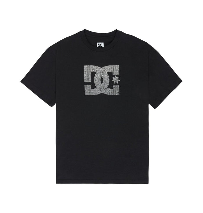 DC Strass Star T-Shirt - Black