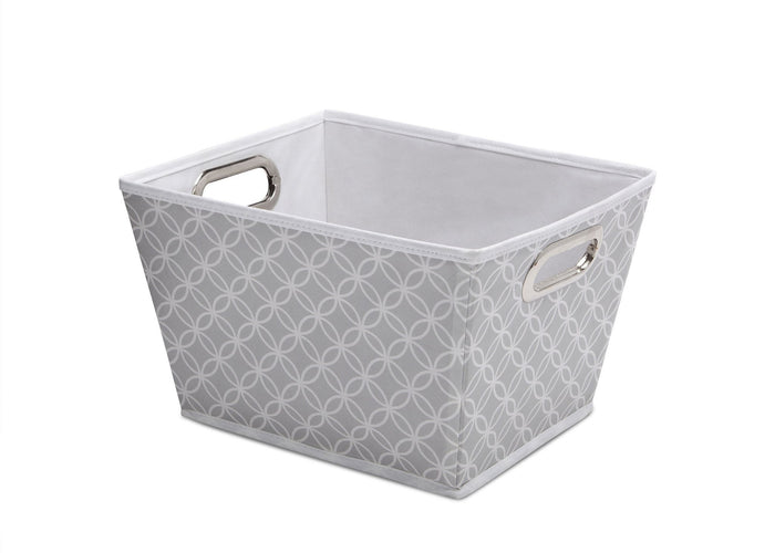Infinity Grey (063) Deluxe Water-Resistant Rectangle Tapered Tote b2b