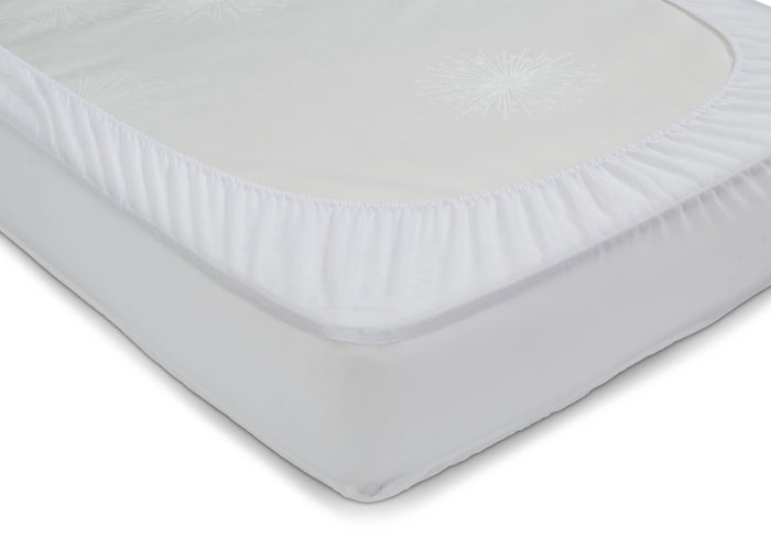 Beautyrest KIDS Fitted Crib Mattress Pad Rear View No Color (NO)