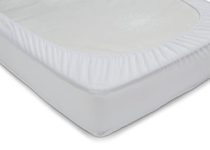 Beautyrest KIDS Fitted Crib Mattress Pad Rear View No Color (NO)