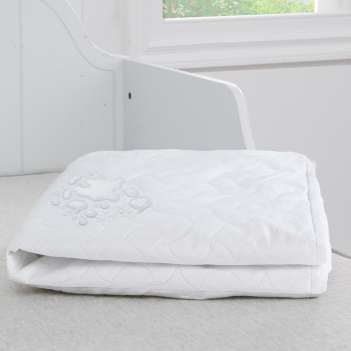 Beautyrest KIDS Fitted Crib Mattress Pad Rear View No Color (NO)