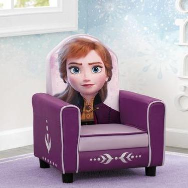 Delta Children Frozen II (1091) Anna Figural Upholstered Kids Chair