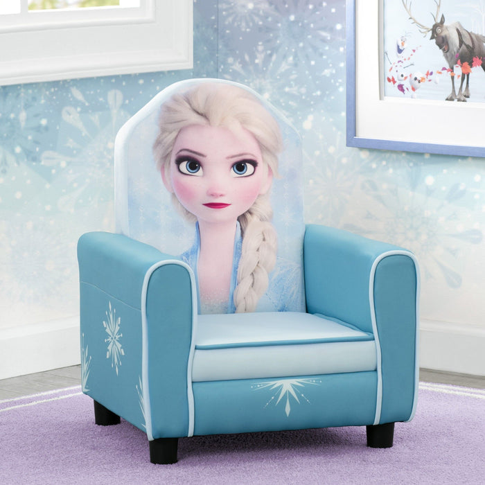 Delta Children Frozen II (1091) Elsa Figural Upholstered Kids Chair