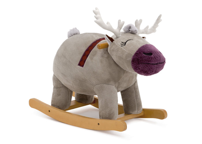Delta Children Frozen II Sven Plush Rocker, Right Silo View Frozen(1098)