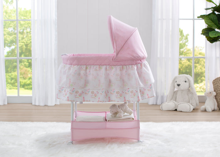 Gliding Bassinet Pink Princess (661)