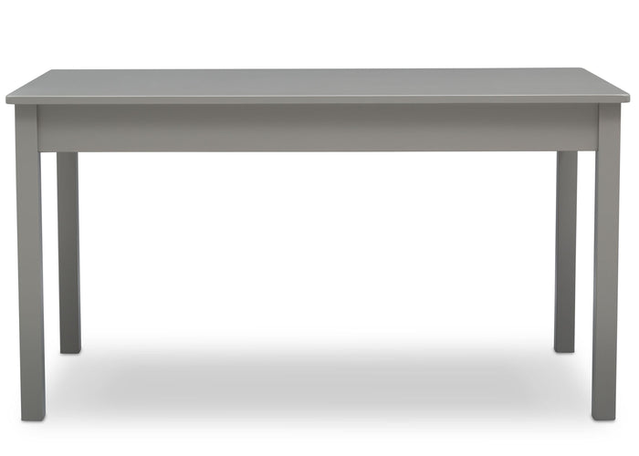 Delta Children Grey (026) Grow-With-Me Table (W101301), Front View, a3a