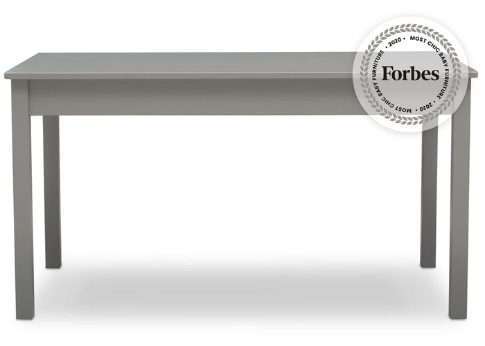 Delta Children Grey 026 Grow-With-Me Table (W101301), Front View, a3a