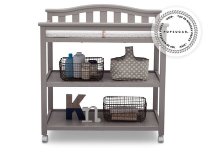 Delta Children Grey 026 Independence Changing Table Front View a2a
