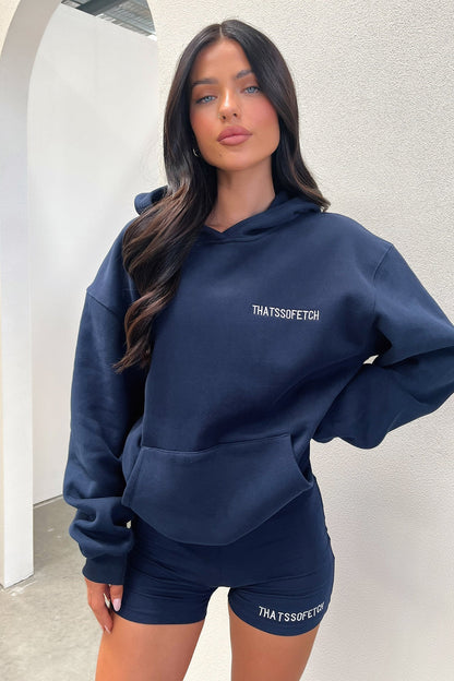 Jaska Hoodie - Navy