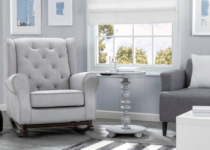 Delta Children Grey (026) Emery End/Side Table (531460), Living Room Shot, a2a