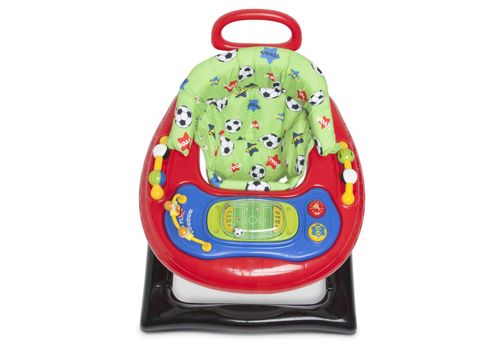 Delta Children Soccer (2061) Lil Goal Keeper 2-in-1 Baby Walker, Top Silo View