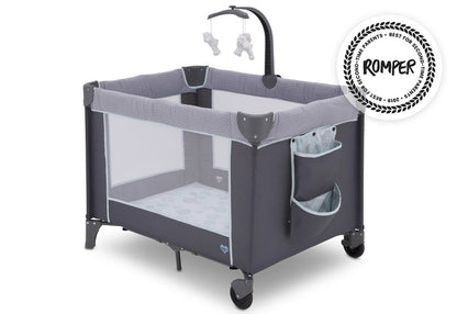 LX Deluxe Portable Baby Play Yard With Removable Bassinet and Changing Table
