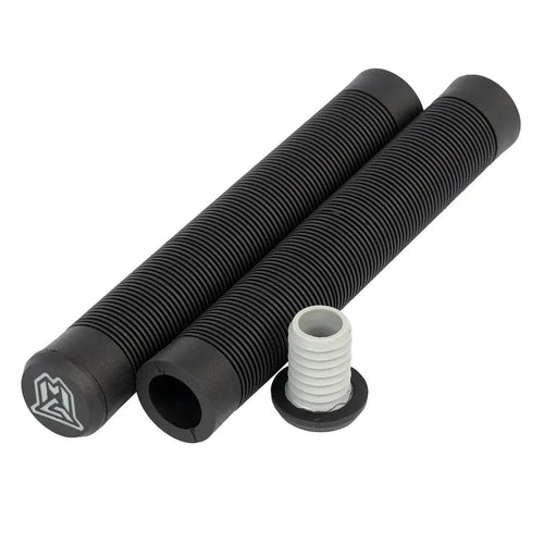 MGP TPR 180mm Grind Grips - Black/Black/White