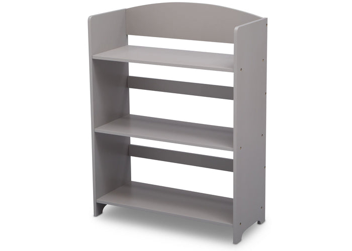 Delta Children Grey (026) MySize Bookshelf, Left Angle, a4a