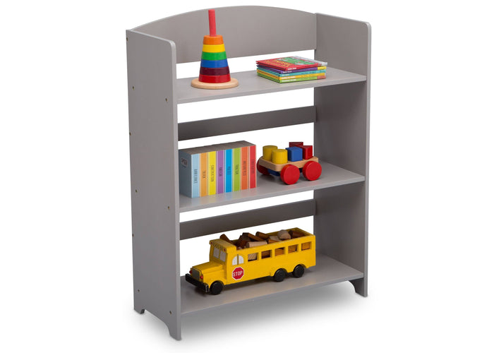 Delta Children Grey (026) MySize Bookshelf, Right Angle, a2a
