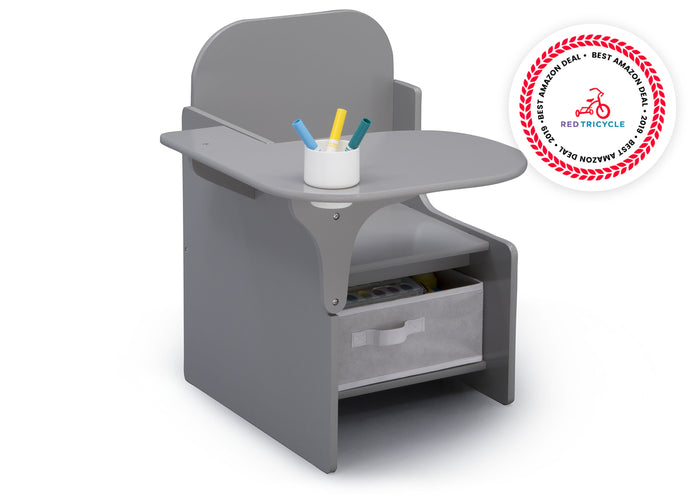 Delta Children MySize Chair Desk Grey 026 Right Silo View