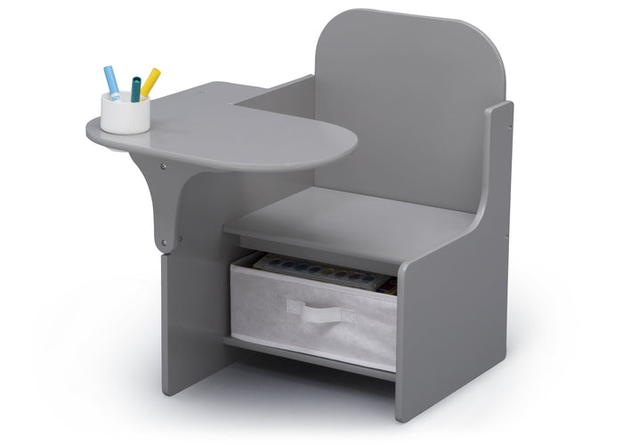 Delta Children MySize Chair Desk Grey (026) Left Silo View