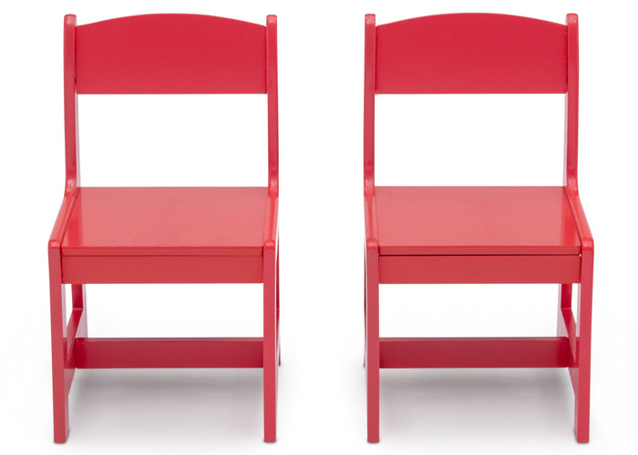 MySize Wood Kids Chairs for Playroom Watermelon (032C)