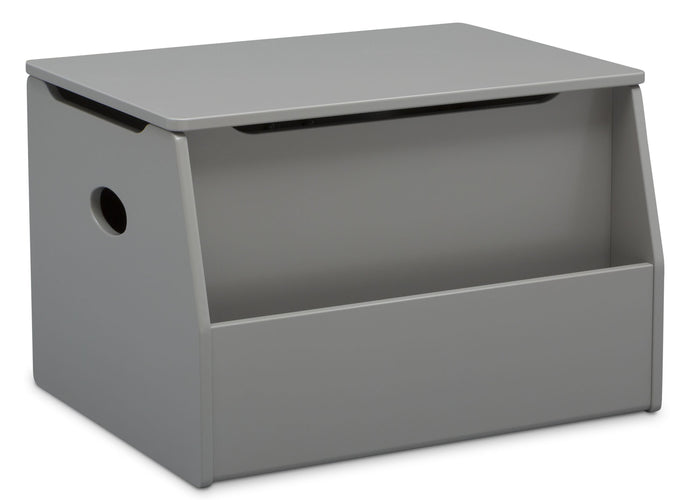 Delta Children Grey (026) Nolan Toybox (W101451), Right Silo, a2a