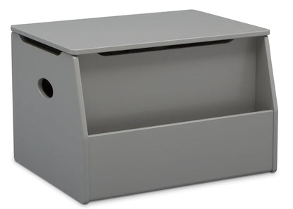 Delta Children Grey (026) Nolan Toybox (W101451), Right Silo, a2a