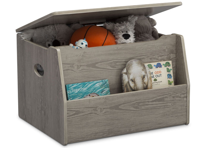 Delta Children Crafted Limestone (1334) Nolan Toybox (W101451), Right Silo with Props d3d
