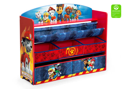 Delta Children Paw Patrol (1121) Deluxe Book and Toy Organizer (TB83271PW) Right Silo, a2a