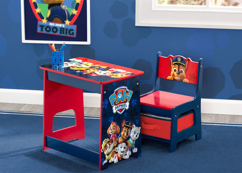 PAW Patrol Kids Wood Desk and Chair Set (1121)