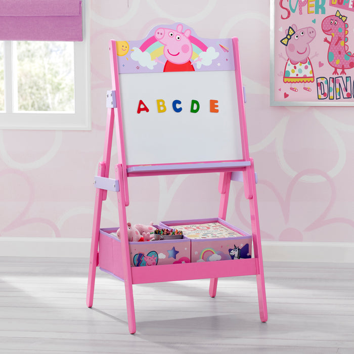 TE87543PG Pepper Whiteboard Easel Lifestyle 101