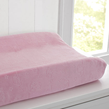 Perfect Sleeper Contoured Changing Pad with Plush Cover Pink (5059)