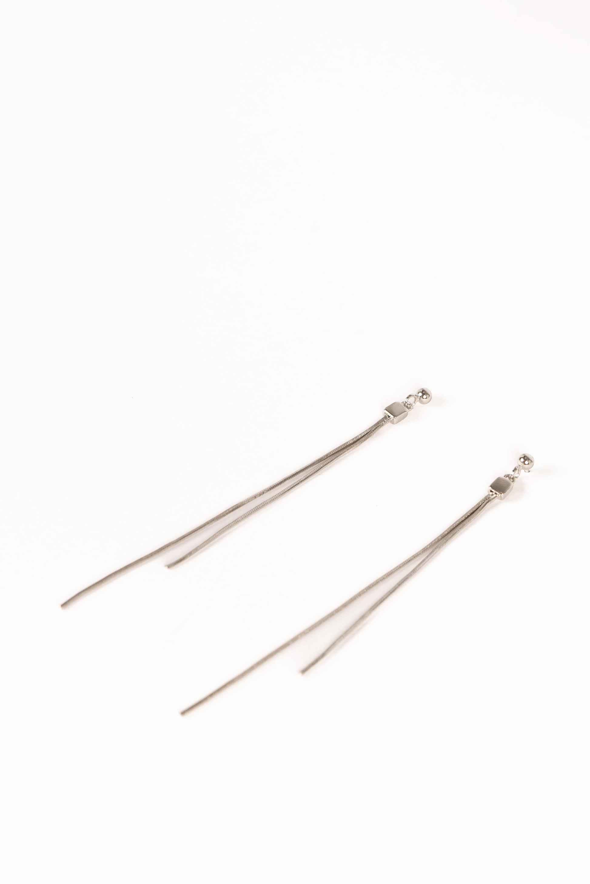 Gina Earrings - Silver