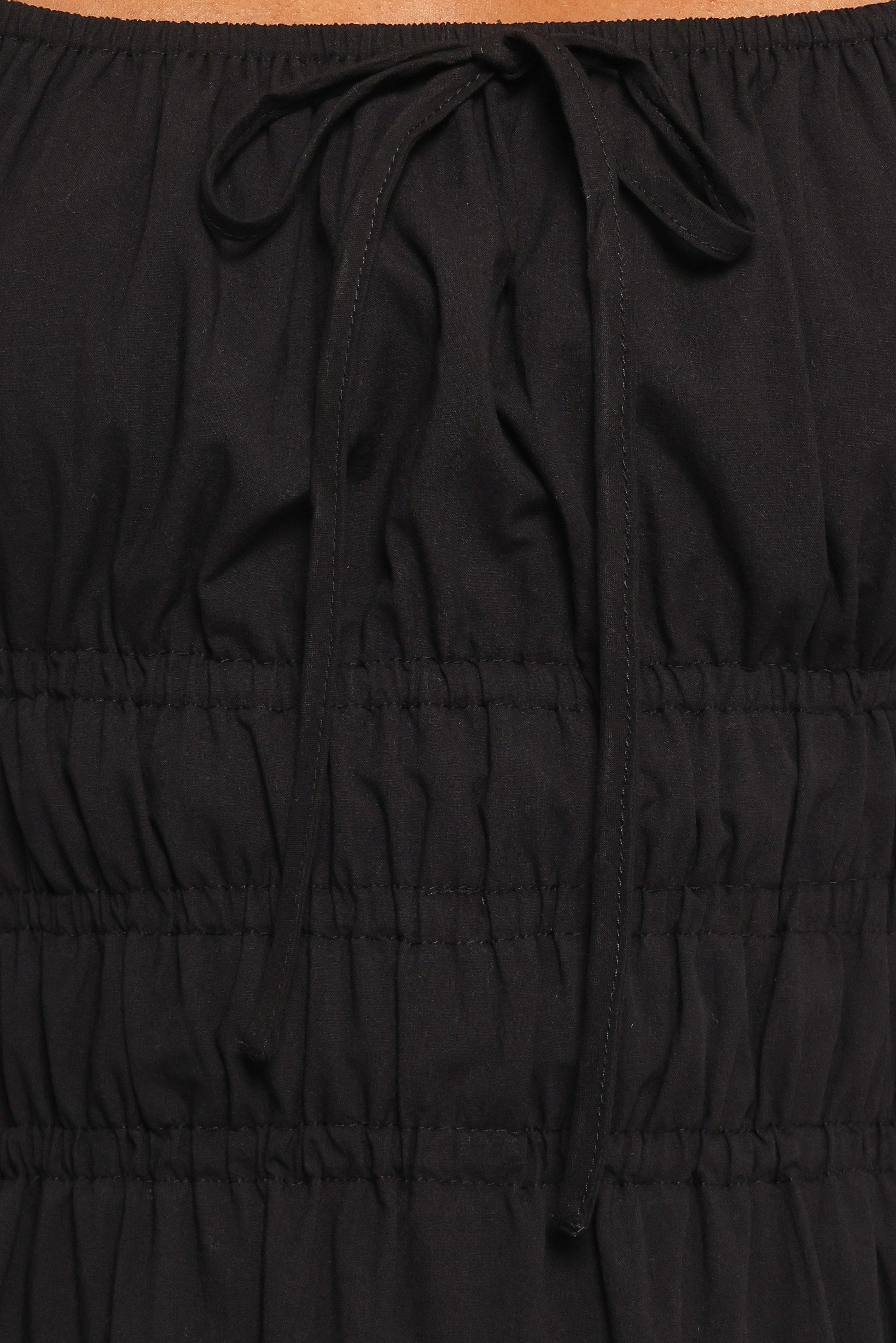 Ione Maxi Dress - Black