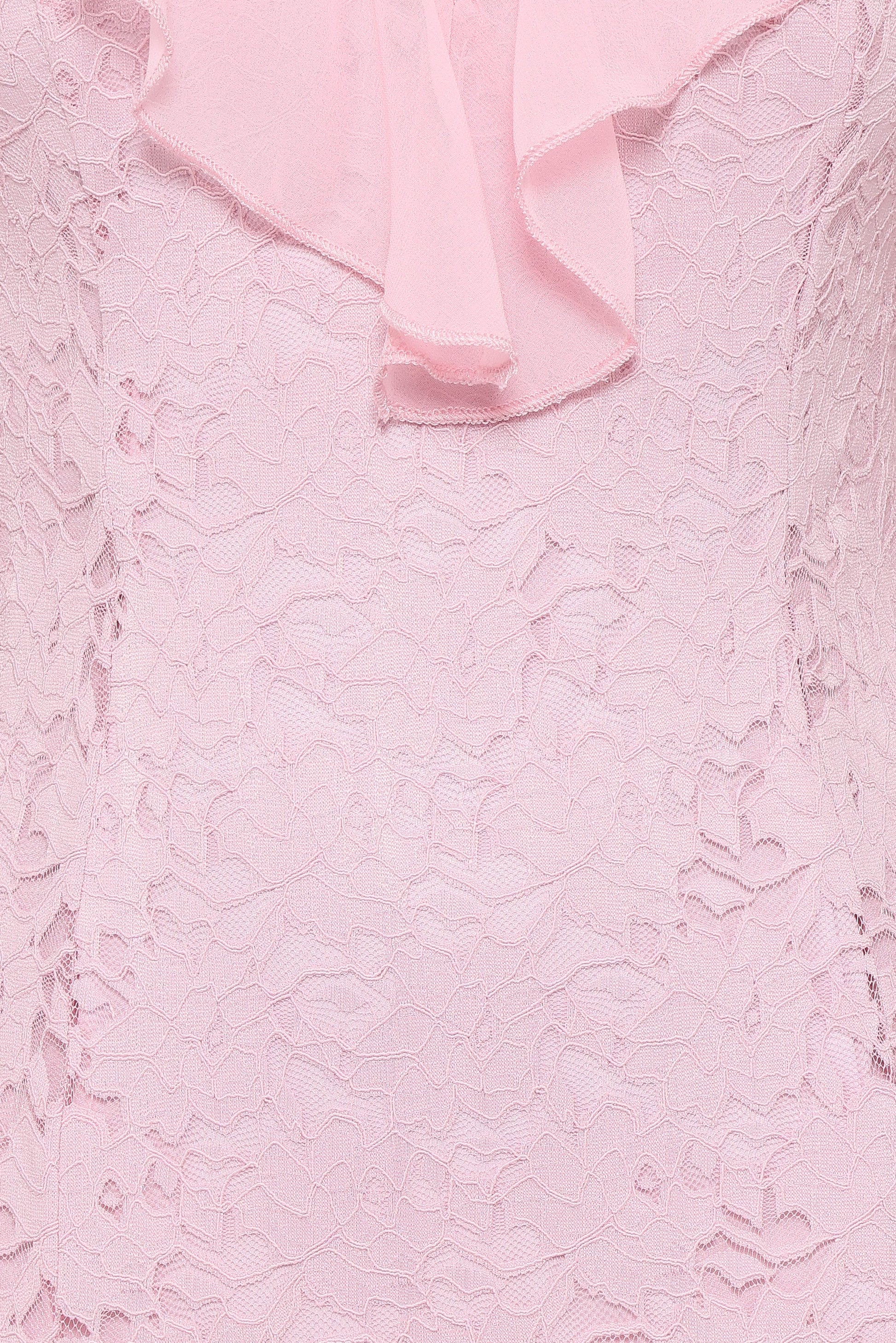 Jamielee Lace Maxi Dress - Pink