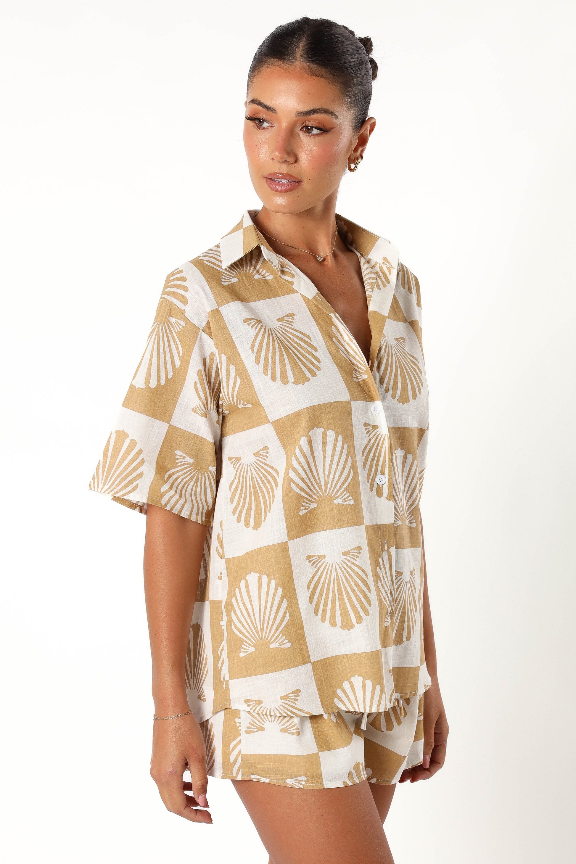 Harvey Short Set - Tan