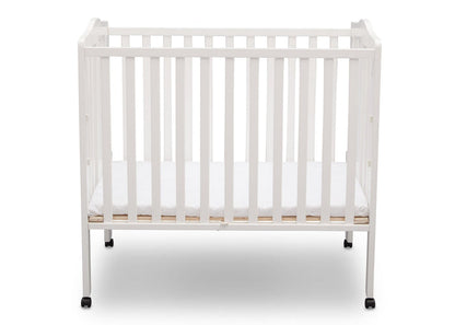 Delta Children Bianca (130) Portable Folding Crib with Mattress