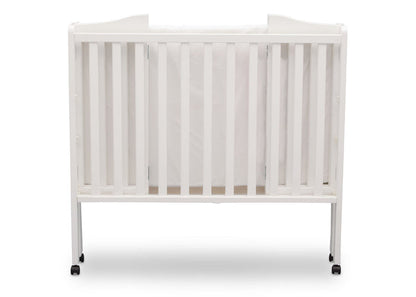 Delta Children Bianca (130) Portable Folding Crib with Mattress