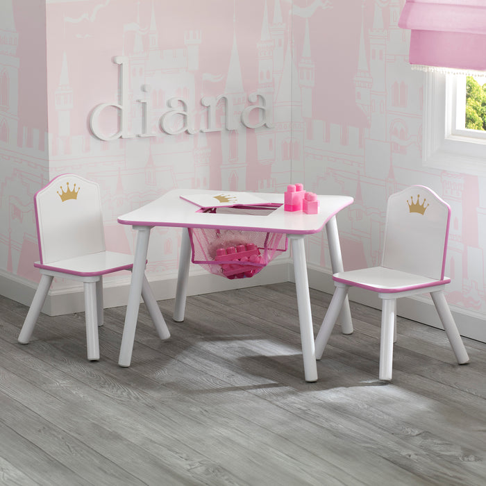 TT87384GN crown table and chair room 02