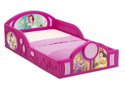 Princess Deluxe Toddler Bed with Attached Guardrails Disney Princess (1034)